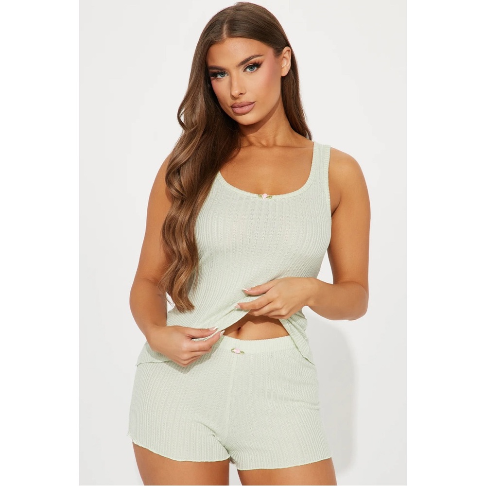 Fashion Nova shorts pajama set